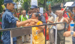 धनुषामा मिटरब्याजी पीडित महिलाद्वारा आत्मदाहको प्रयास